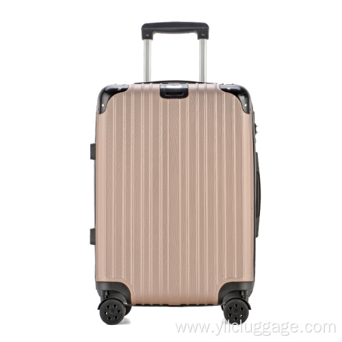 Popular ABS travel luggage set trolley suitcase